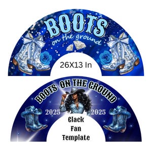 Clack Fan Templates Design Canva | Clack Fan Canva Editable Templates | Sublimation Clack Fan Template | Canva Clack Fan Template