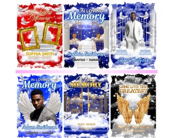 Plantilla de camiseta conmemorativa Canva / Camiseta conmemorativa Canva / Plantilla de diseño de camiseta "En memoria amorosa" / Diseño de camiseta "En memoria amorosa"