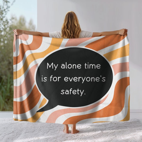 Funny Minky Blanket Gift For Mom, Cute Mothers Day Gift Throw Blanket, Funny Mom Life Quotes, Family Birthday Gift For Mom Grandma or friend