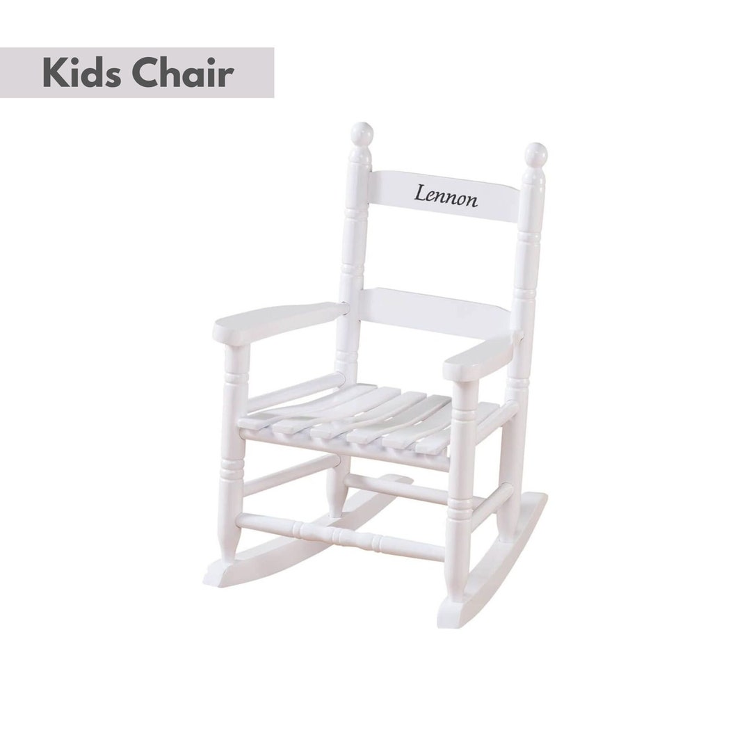 Personalized Kids Rocking Chair Childrens Rocking Chair With - Etsy