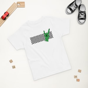 Monster Rock and Roll Punk Toddler jersey T-Shirt