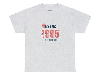 Unisex *NSYNC Reunion Tee | NSYNC Cotton T-shirt | Vintage inspired