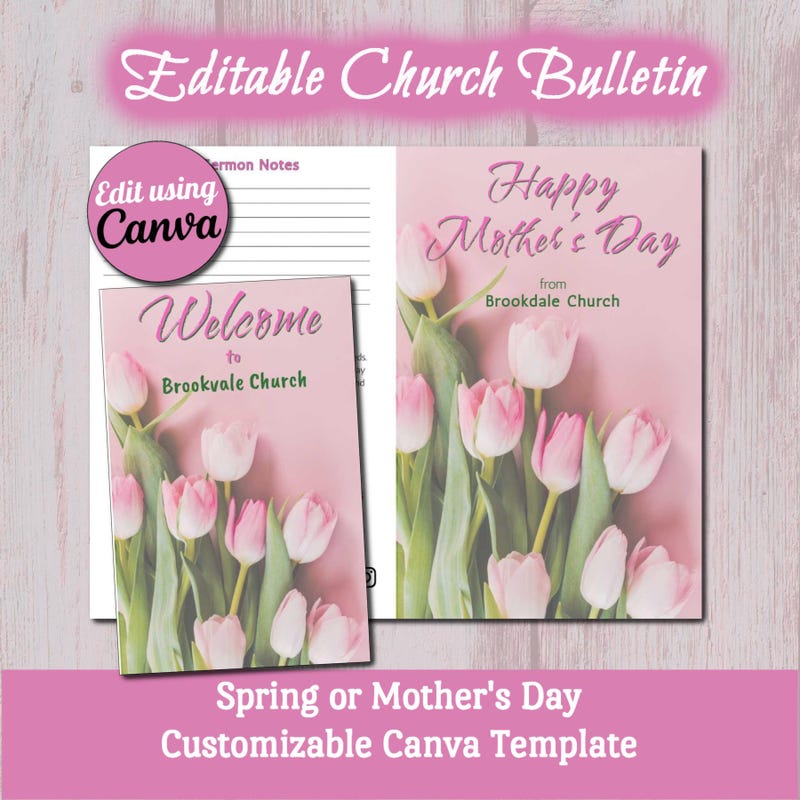 Mothers Day Bulletin Boards for Church - Etsy