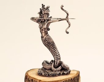 Estatua de Medusa - Escultura del antiguo dios griego de 11,4 pulgadas