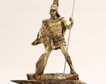 アレス・ボルゲーゼ胸像 – 精密レプリカ – 戦争の神 – 古代ギリシャ