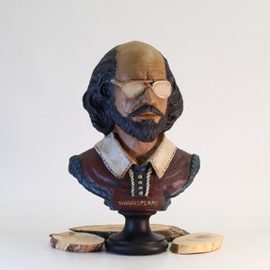 Large Shakespeare Statue - 17 Inches Shakespeare Sculpture