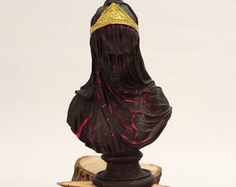 The Veiled Lady Statue -  13.4 Inch Virgin Mary Sculpture