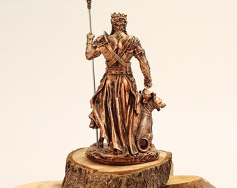ハデス像 - 11.8インチ古代ギリシャの神の彫刻 - Etsy 日本