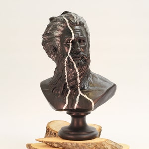Poseidon Sculpture - 14 Inches Ancient Greek God Sculpture
