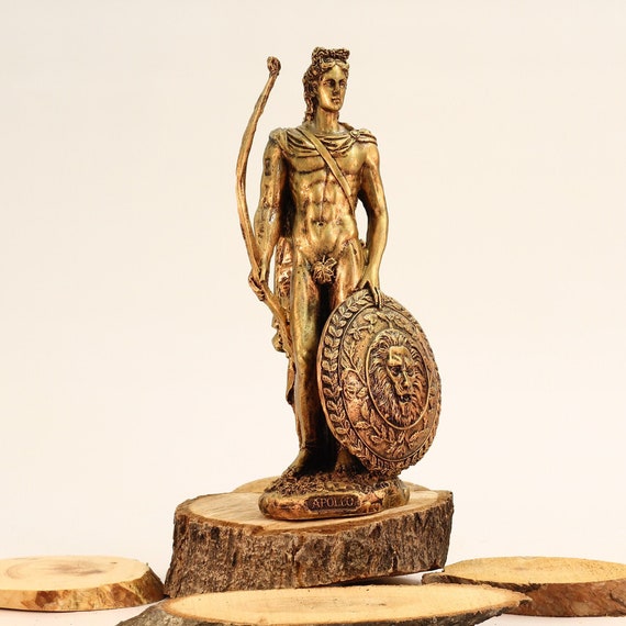 Apollo Statue - 12 Inches Ancient Greek God Sculpture