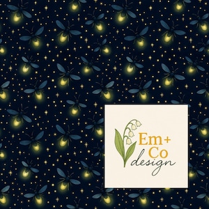 Firefly  seamless file- seamless pattern