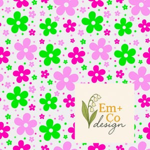 Bright floral seamless file- seamless pattern