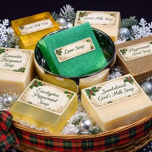 Winter Soap Basket | Sensorium Emporium by Mother Nature's Beauty