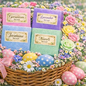 Floral Soap Basket | Sensorium Emporium by Mother Nature's Beauty