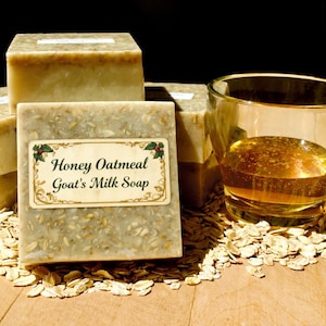 Honey Oatmeal Goat's Milk Soap | Sensorium Emporium by Mother Nature's Beauty