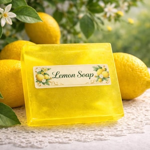 Lemon Soap | Sensorium Emporium by Mother Nature's Beauty