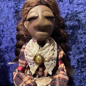 Crissy- African/ Black OOAK Art Doll