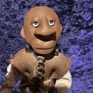 Thomas- Mixed Media Black Art Doll- De Art Dolls OOAK