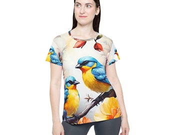 Women's Sports Jersey - Blue Birds