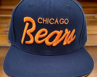 Chicago Bears Griswold Christmas Vacation Style Script Hat Snapback