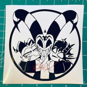 IMP group hug Blitz Millie Moxxie permanent vinyl decal