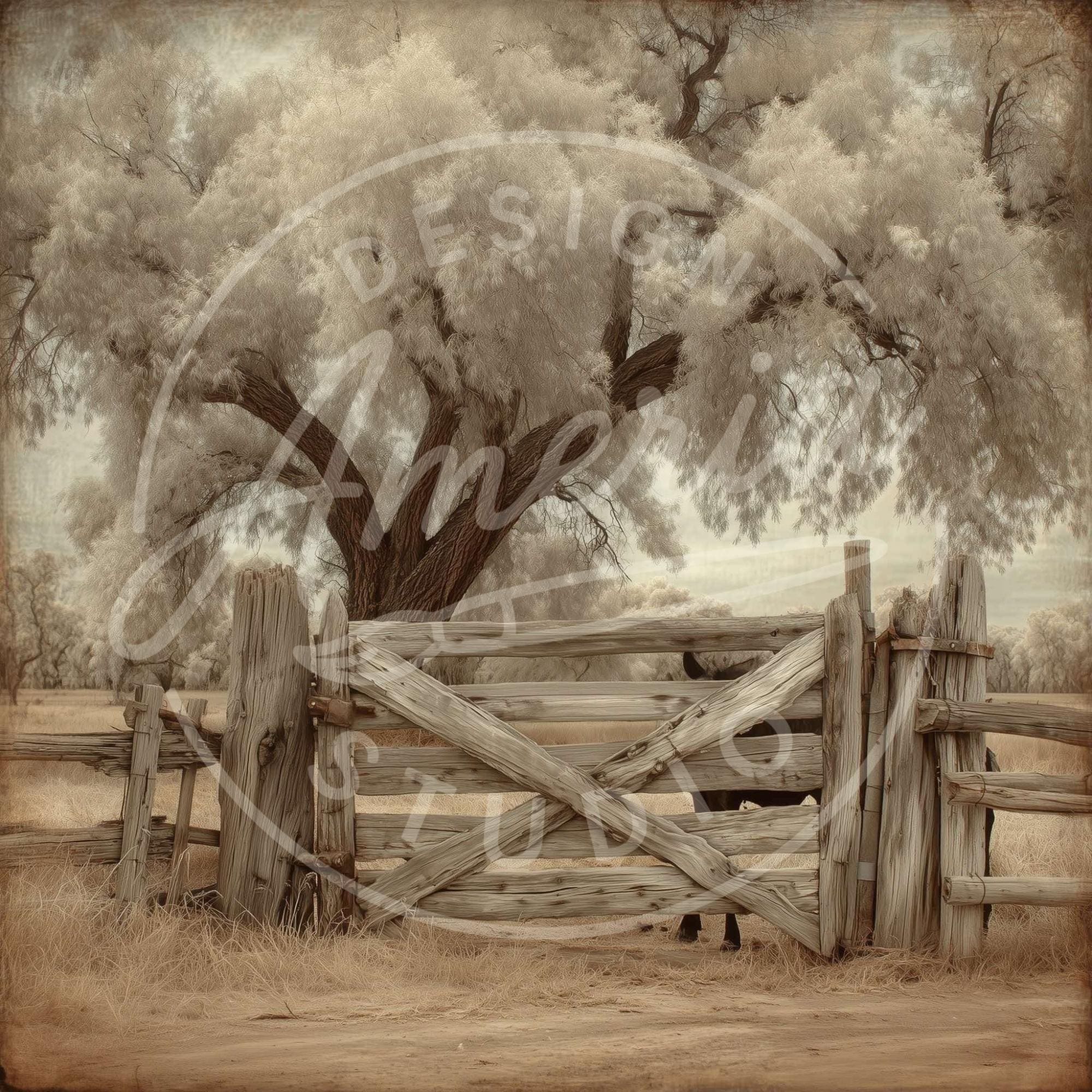 Rustic Background Scrapbook Rustic Countryside Digital Paper Pack: Vintage Scrapbook Backgrounds ...