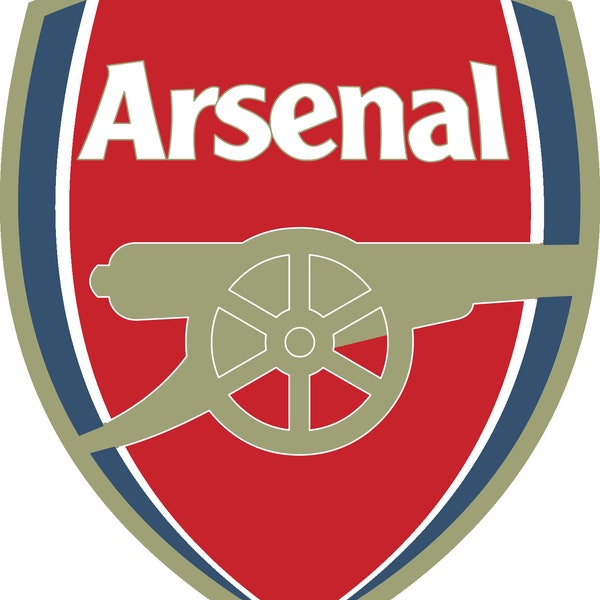 Arsenal FC Logo Sticker | Vinyl Decal 10 Sizes!!! FREE Shipping!!