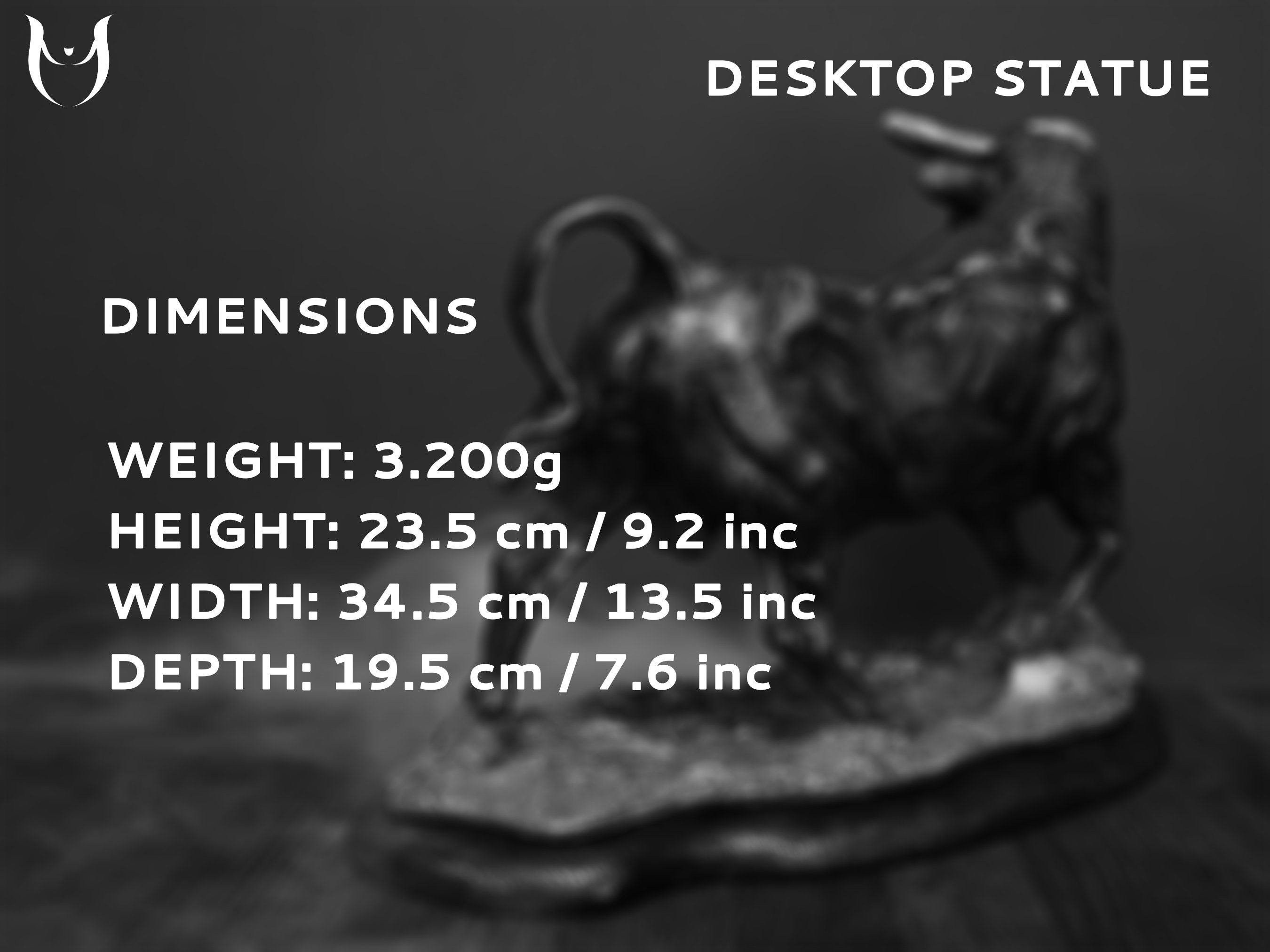 Spanish Fighting Bull Statue Bull Statue, Strong Bull Statue, Gift for Bull Lovers, Ancient Bull