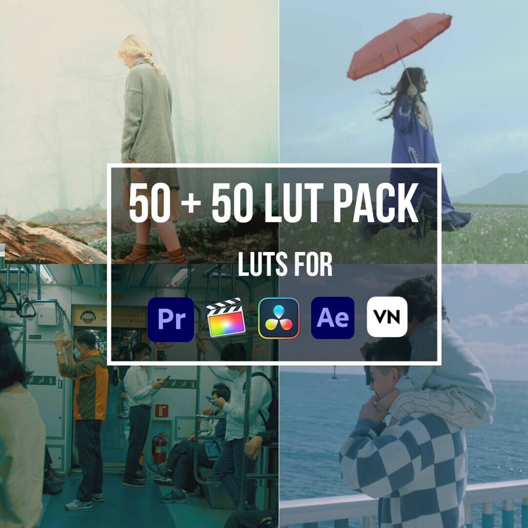 5050 Super Video Luts Final Cut Pro Luts Film Luts Luts Etsy