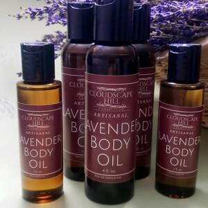 Lavender Body Oil