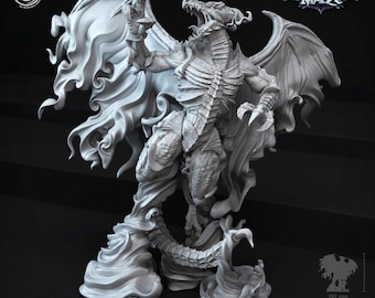 Dragon Spectre * Cast n Play * 3D Printed Gaming Mini