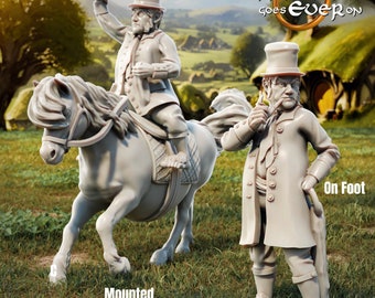 Hobbit Sherrif (LoTR), Printing Goes Ever On * 3D Printed Gaming Miniatures