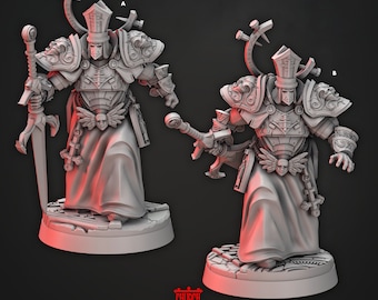 Cardenal Pazmino Demonic Nuncio, Church of Wrath *Cast n Play * 3D Printed Gaming Miniatures