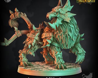 Warbeast, Cast n Play * 3D Printed Gaming Miniatures