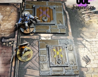 Zombicide Trap Door *Flip Vault Door