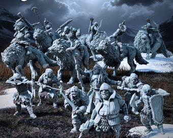 Ironmoor Orcs (from LOTR and the Hobbit), Printing Goes Ever On * 3D Printed Gaming Miniatures