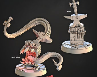 Anvil Mimic  * Cast n Play * 3D Printed Gaming Mini