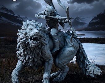 Ironmoor Warg Riders (from LOTR and the Hobbit), Printing Goes Ever On * 3D Printed Gaming Miniatures