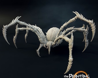 Massive Brood Mother Spider, Printing Goes Ever On * 3D Printed Gaming Miniatures