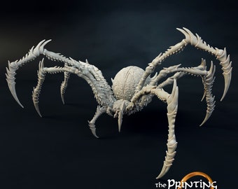 Massive Brood Mother Spider, Printing Goes Ever On * 3D Printed Gaming Miniatures