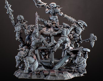 Goblin Carnage Orb  * Cast n Play * 3D Printed Gaming Mini