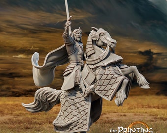 King Aranglor (Aragorn from LOTR), Printing Goes Ever On * 3D Printed Gaming Miniatures