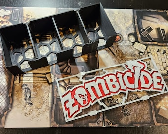 Zombicide Card Holder * Fits Sleeved Cards - up to 56 per slot!