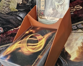 Card Deal/Discard Combo * Fits 63.5x88 SLEEVED Cards * LOTR LCG * Mtg * Arkham Horror *  Bloodborne * Game of Thrones * Pandemic *