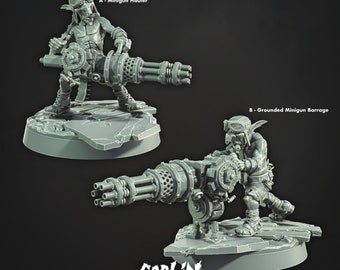 Goblin Brigadiers * Cast n Play * 3D Printed Gaming Mini