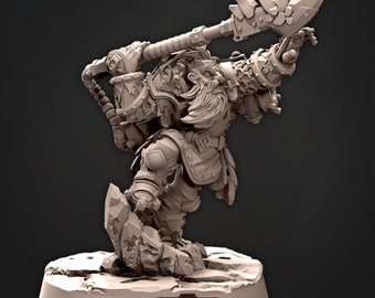 Magma Admiral * Cast n Play * 3D Printed Gaming Mini