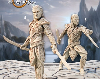 Elven Duelist (LOTR Inspired) Printing Goes Ever On * 3D Printed Gaming Miniatures