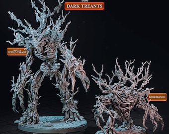 Dark Treants, Cast n Play * 3D Printed Gaming Miniatures