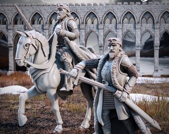 King Arvelon (LOTR Northern Kingdom Inspired), Printing Goes Ever On * 3D Printed Gaming Miniatures