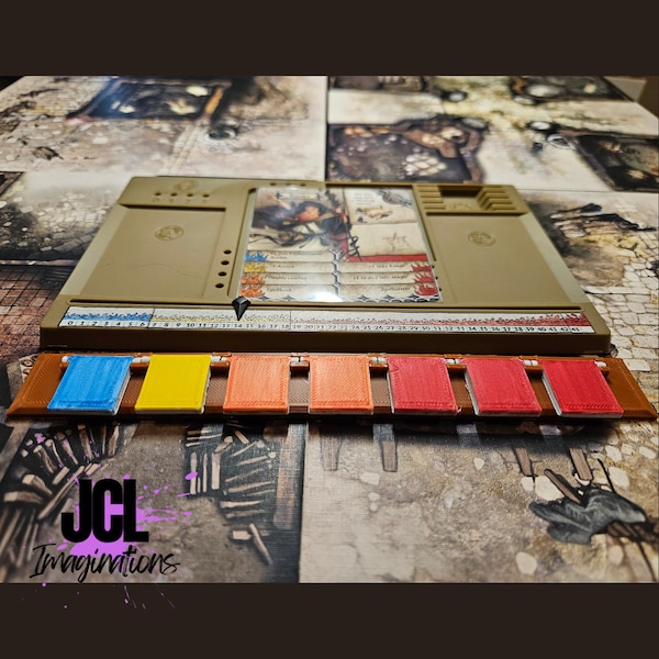 Zombicide Action Tracker * Black Plague * Green Horde * Invader * Undead or Alive * 1st Edition * 2nd Edition * Marvel * DCEASED